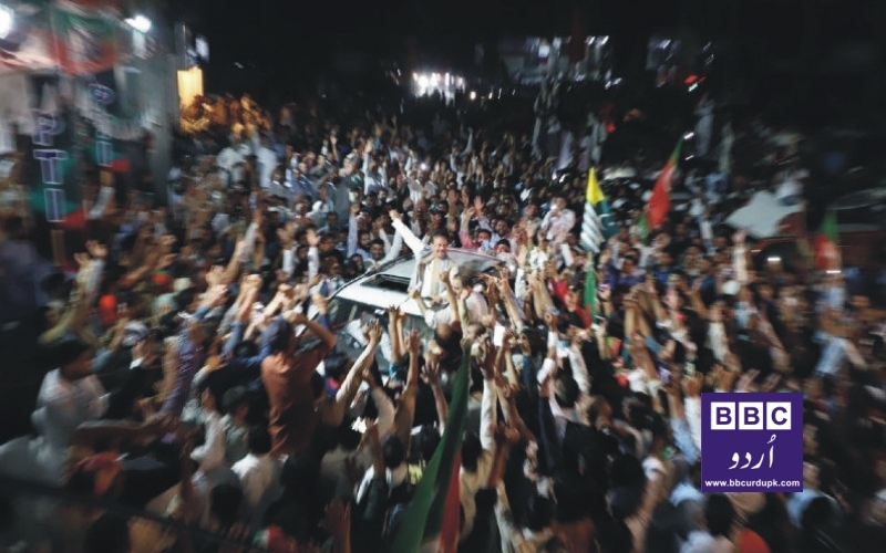 آزاد کشمیر کے انتخابات میں تحریک انصاف فاتح