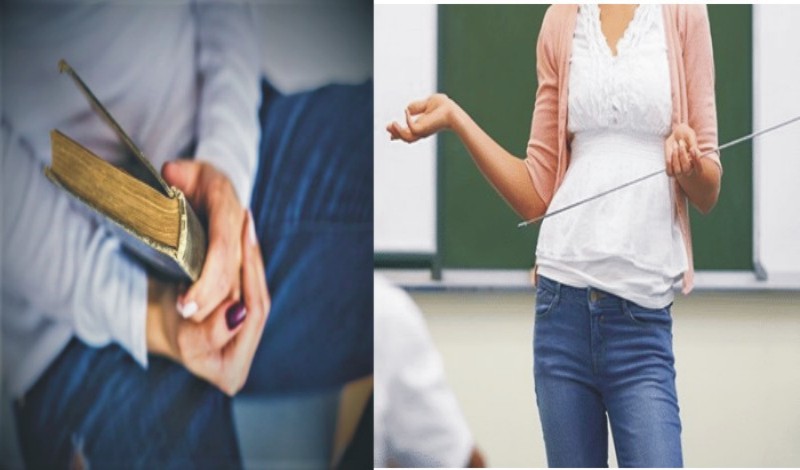 خواتین اساتذہ کو جینزاور ٹائٹس سے مرداساتذہ کو ٹی شرٹ پہننے سے روک دیا۔