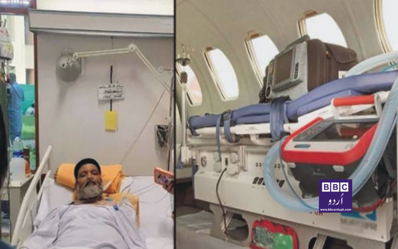 عمر شریف آج ایئر ایمبولینس کےذریعے امریکہ کے لیے روانہ۔