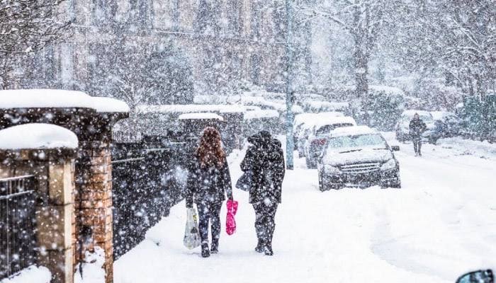 UK بالٹک طوفان کے لیے تیار ہے جو بھاری برف باری اور -9 ° C درجہ حرارت لاتا ہے۔