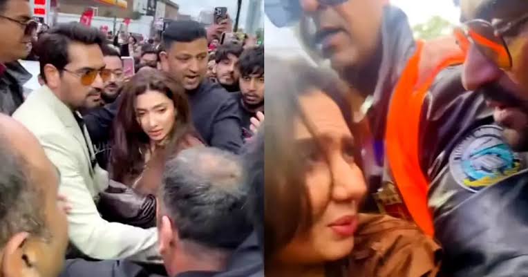 لو گروپ پروموشنز: ہمایوں سعید بدتمیزی کرنے والے ہجوم پر چیخ پرے۔