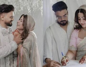 بھارتی اداکارہ حنا خان نے شادی کر لی۔