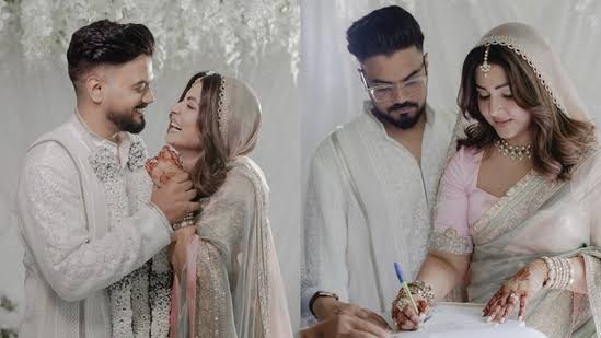 بھارتی اداکارہ حنا خان نے شادی کر لی۔