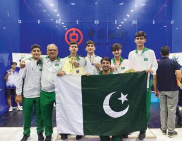 پاکستان نے ایشین جونیئر اسکواش چیمپئن شپ میں پانچ تمغے اپنے نام کر لیے۔