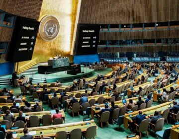 اقوام متحدہ نے اسرائیل فلسطین دو ریاستی حل کے اعلامیے کی توثیق کردی