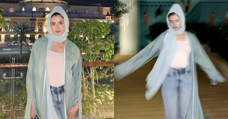 زباب رانا کا عبایا انداز تنقید کی زد میں