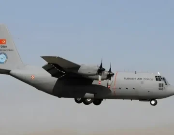 ترک فوجی کارگو طیارہ جارجیا میں گر کر تباہ ہو گیا جس میں 20 افراد سوار تھے۔