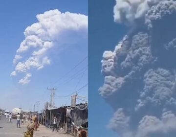 ایتھوپیا کا آتش فشاں 12000 سال بعد پھٹا