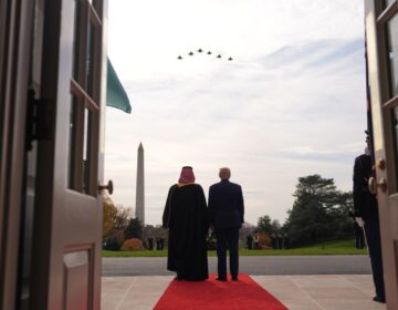 ٹرمپ نے سرخ قالین بچھا دیا کیونکہ سعودی ولی عہد نے 7 سالوں میں وائٹ ہاؤس کا پہلا دورہ کیا۔