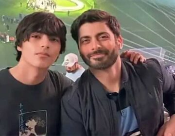 فواد خان کے بیٹے کی ’نیلوفر‘ پریمیئر میں نایاب شرکت نے سوشل میڈیا پر دھوم مچا دی