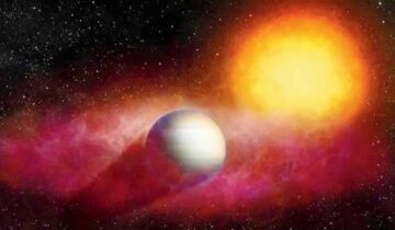 ویب ٹیلی سکوپ نے ایک سیارے کو اپنے ماحول کو کھوتے ہوئے دیکھا