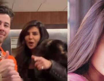 نازیہ حسن کا گانا 'آپ جیسا کوئی' پریانکا، جوناس برادران کو جھومنے پر مجبور کر گیا۔ ویڈیو وائرل