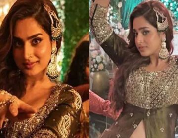 عائشہ خان 'دھورندھر' میں اپنے گانے شرارت کے لیے 10 لاکھ ویوز کو عبور کرنے پر بہت خوش ہیں۔