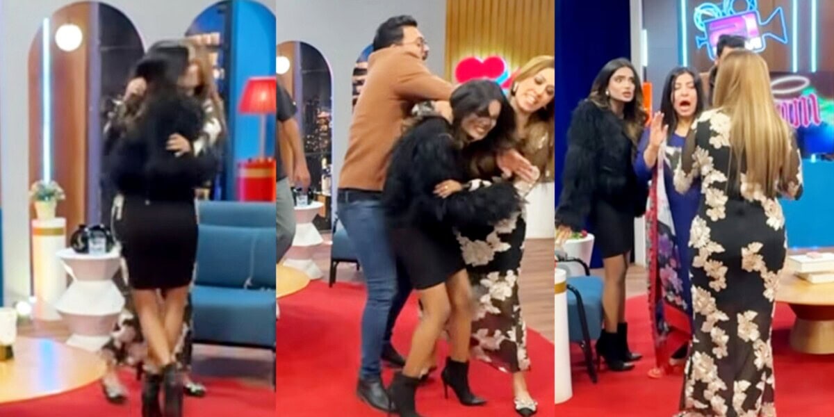 ٹک ٹاکرز کی لائیو شو میں لڑائی، ناظرین برہم