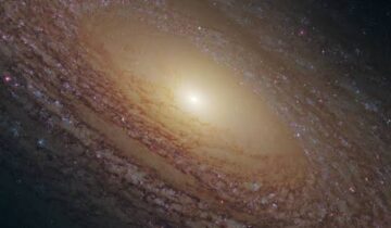 ہبل نے نوزائیدہ ستاروں کے ساتھ چمکتی ہوئی "کھوئی ہوئی کہکشاں" کو ظاہر کیا۔