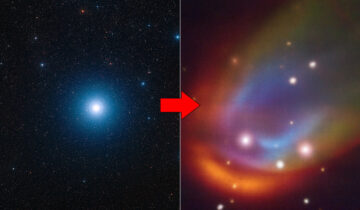 ایسی چیز ملی جو پہلے کبھی نہیں دیکھی - ڈیڈ اسٹار کے ارد گرد پراسرار جھٹکے کی لہر