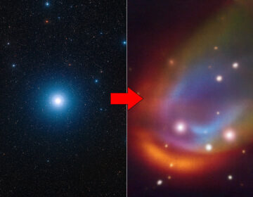 ایسی چیز ملی جو پہلے کبھی نہیں دیکھی - ڈیڈ اسٹار کے ارد گرد پراسرار جھٹکے کی لہر