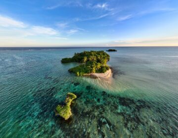 ایک چھوٹا جزیرہ زمین کے موسمیاتی انجن میں بڑے پیمانے پر تبدیلی کو ظاہر کر رہا ہے۔
