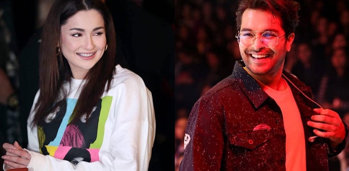 ہانیہ عامر عاصم اظہر کے نیویارک کنسرٹ میں نظر آئیں جس سے تعلقات کی افواہوں کو ہوا ملی