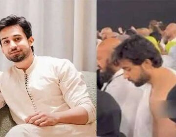 بلال عباس خان حج کی ادائیگی کے لیے سعودی عرب میں موجود ہیں