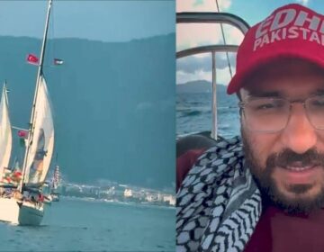 اسرائیلی فورسز نے مبینہ طور پر سعد ایدھی اور دیگر کو غزہ کے امدادی فلوٹیلا کو روکنے کے بعد حراست میں لے لیا۔