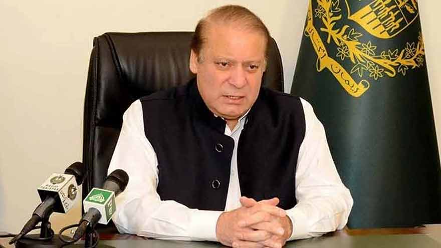 نواز نے آزاد جموں و کشمیر کی صورتحال کے حل کے لیے بات چیت پر زور دیا۔