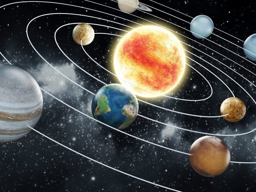 Why do all the planets revolve around the Sun?