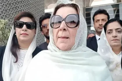 عمران خان کی ہمشیرہ نورین نیازی نے اڈیالہ جیل میں مسلسل دوسرے ہفتے ان سے ملاقات کی۔
