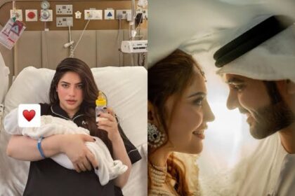 نیلم منیر نے بیٹے کی پیدائش کا اعلان کر دیا۔